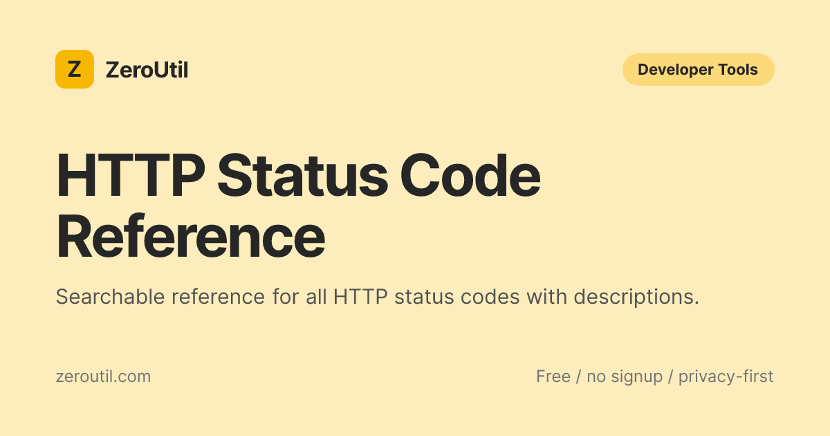 HTTP Status Codes - Complete Reference Guide